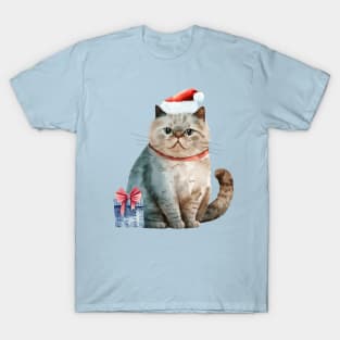 cat christmas T-Shirt